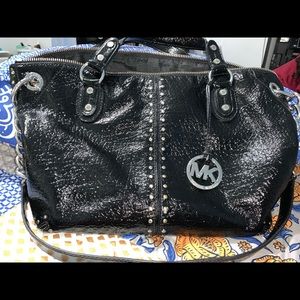 Michael Kors Black Studded Purse
